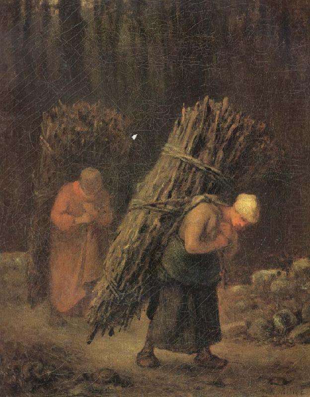 Jean Francois Millet Peasant Women Carrying Faggots china oil painting image
